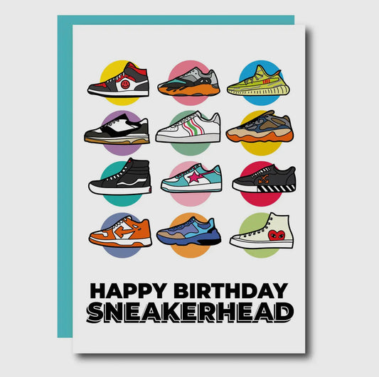 Happy Birthday Sneakerhead Card