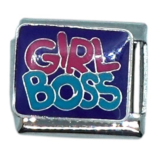 Girl Boss Italian Charm