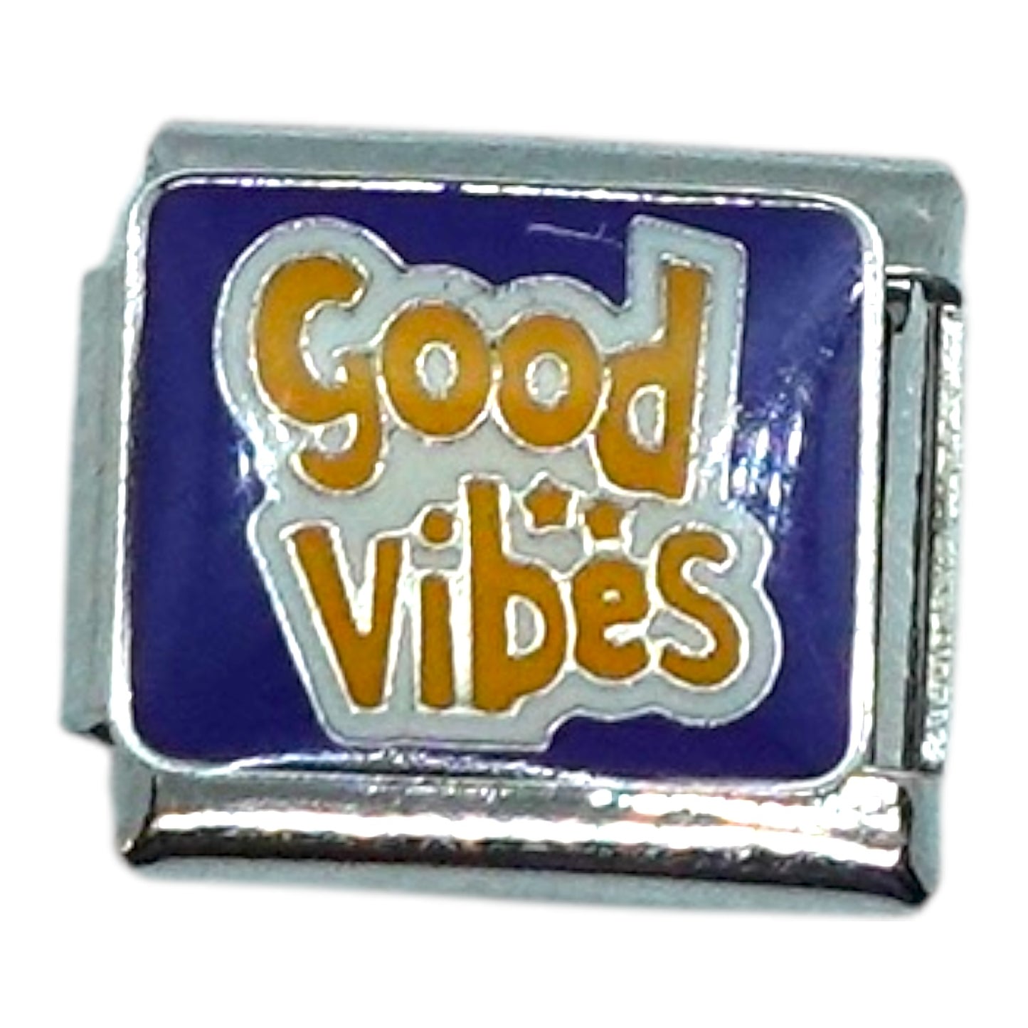 Good Vibes Italian Charm