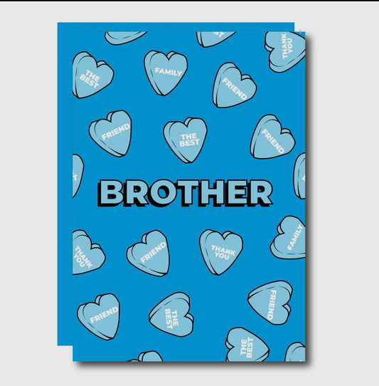 Brother Heart Card