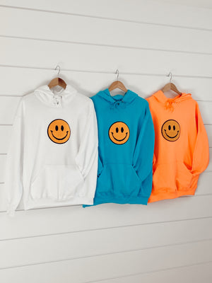 Fuzzy Soho Happy Face ™️ Sweatshirt PRE-ORDER Ships May 15th