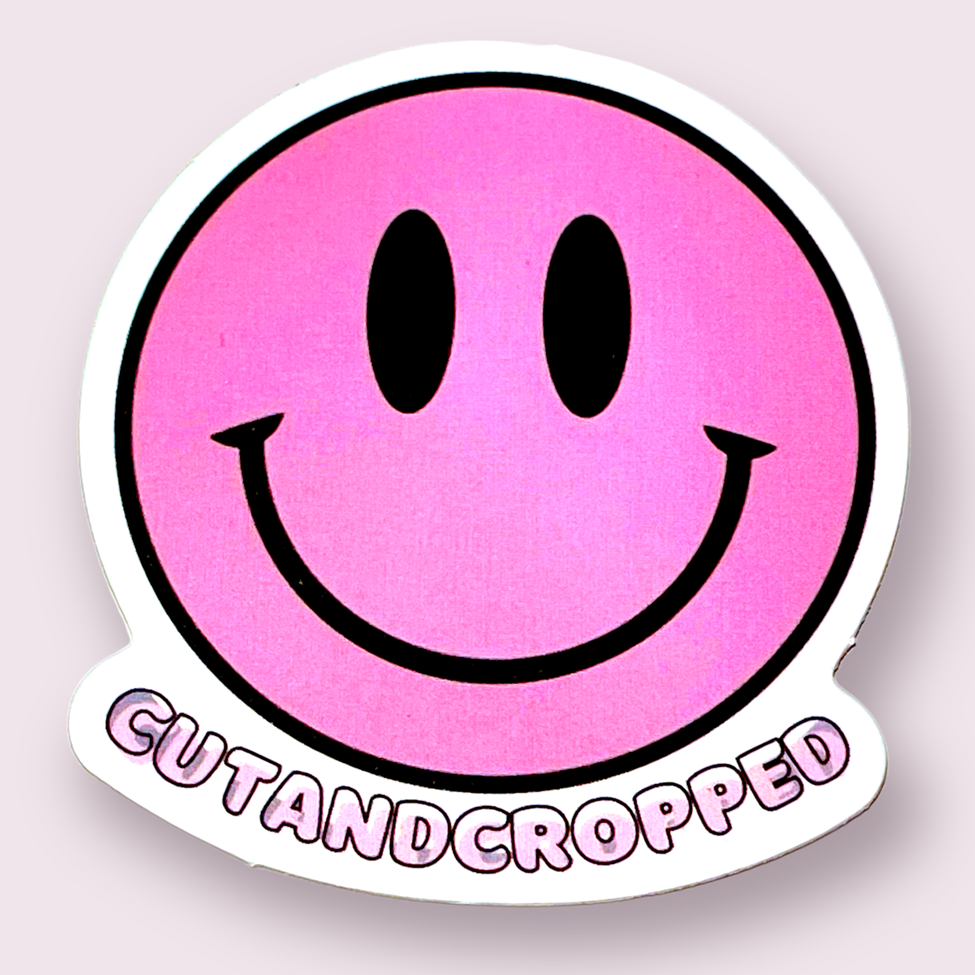 Preppy Smiley Face - Smiley Face - Sticker