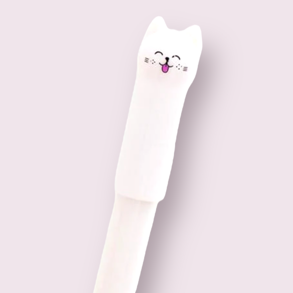 Cute Cat Gel Ink Pens - cutandcropped