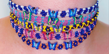 Butterfly Beaded Chokers