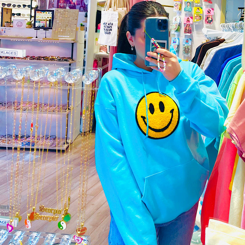 4 smiley face hoodie sale